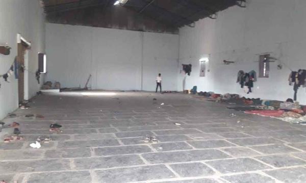 Students forced to stay in godown in hostel in Banaganapalle city of Andhra Pradesh