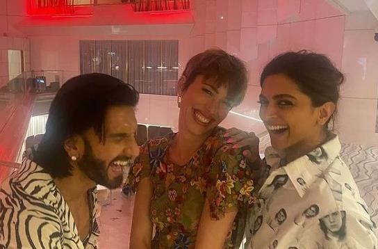 ranveer singh,deepika,rebecca