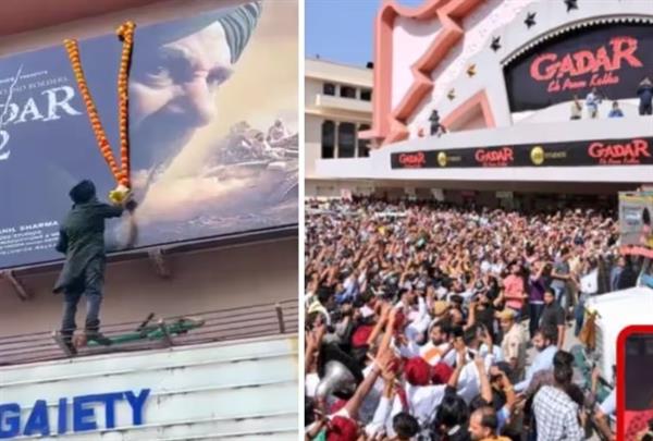 Sunny Deol की 'गदर 2' ने हिला डाले देशभर के सिनेमाघर, सोशल मीडिया पर ट्रेंड हुआ #Gadar2HuiJantaKi