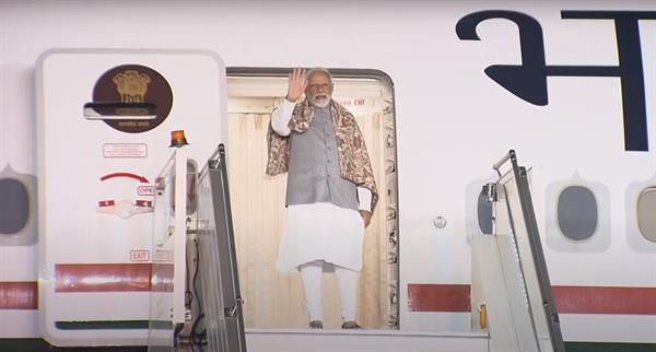 Leaders Unite: PM Narendra Modi Takes Flight to Dubai for COP28 Climate Summit