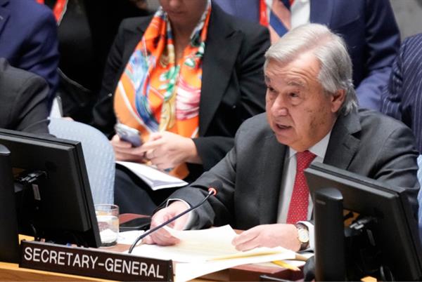 UN Chief Antonio Guterres Raises Tensions: Invokes Article 99 for Gaza, Drawing Ire from Israel