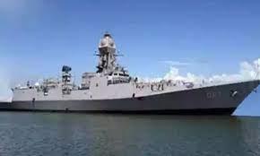 4 भारतीय नौसेना युद्धपोत, हाई सीमा पर स्थानांतरित हैं।