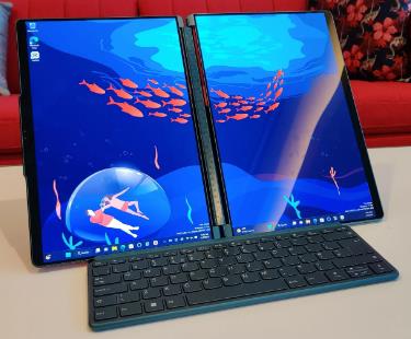 Lenovo Launches Yoga Book 9i Dual-Screen Laptop In India.