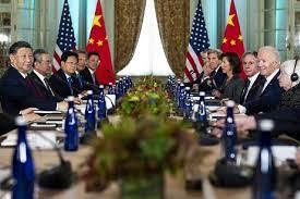 संघर्ष के महीनों बाद, संयुक्त राज्य और चीन उच्च स्तरीय बातचीतों को पुनः आरंभ करने के लिए सहमत हैं।