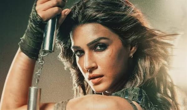 Ganapathy: Kriti Sanon goes the extra mile to transform into a feisty action powerhouse  