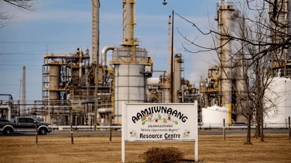 Chemical plant shuts down after high benzene levels detected near Ontario First Nation