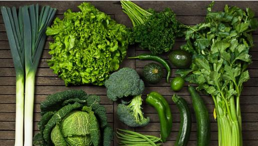 हरी पत्तेदार सब्जियां