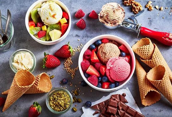 Use these four ingredients to make healthy and tasty ice cream.